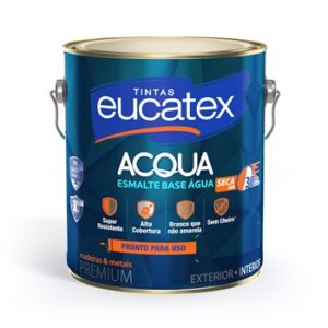 EUCATEX ACQUA ESMALTE BRILHANTE BASE ÁGUA - BASE A