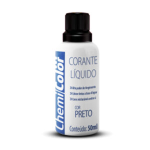 CHEMICOLOR CORANTE LÍQUIDO PRETO 50ml