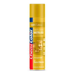 CHEMICOLOR SPRAY METÁLICA OURO CLÁSSICO 400ml