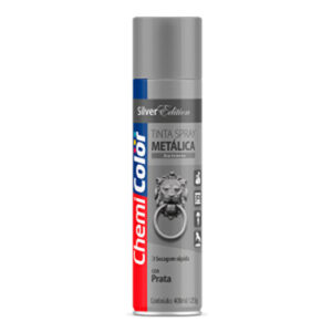 CHEMICOLOR SPRAY METÁLICA PRATA 400ml