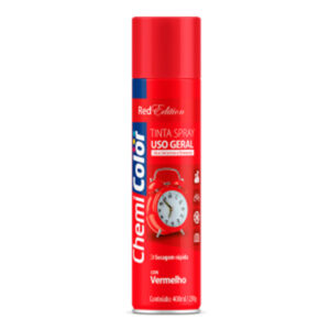 CHEMICOLOR SPRAY USO GERAL VERMELHO 400ml