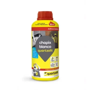QUARTZOLIT CHAPIX BLANCO ADESIVO P/ ARGAMASSA 1L (CX 6 UNID)