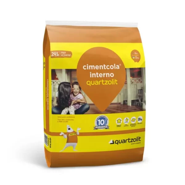 QUARTZOLIT ARGAMASSA CIMENTCOLA INTERNO CINZA AC1 5KG (FD 30)