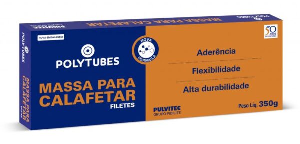 PULVITEC POLYCALAFETAR MASSA P/ CALAFETAR 350G (CX24)