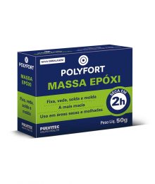 PULVITEC POLYEPOX MASSA EPOXI 50G (PCT 12) (CX72)
