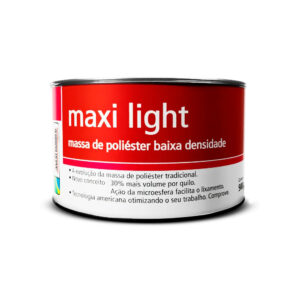 MAXI RUBBER MAXI LIGHT MASSA POLIESTER 900G (CX12)