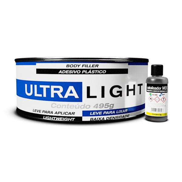 MAXI RUBBER ADESIVO PLASTICO ULTRA LIGHT 495G (CX24)