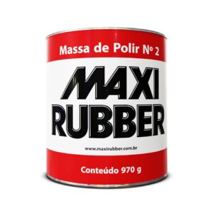 MAXI RUBBER MASSA DE POLIR N.2 1KG (CX06)