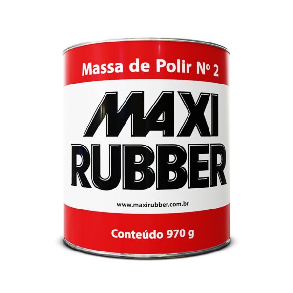 MAXI RUBBER MASSA DE POLIR N.2 970G (CX12)