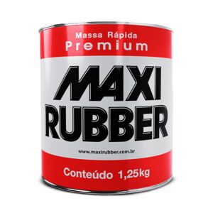 MAXI RUBBER MASSA RAPIDA PREMIUM 1.25KG (CX6)