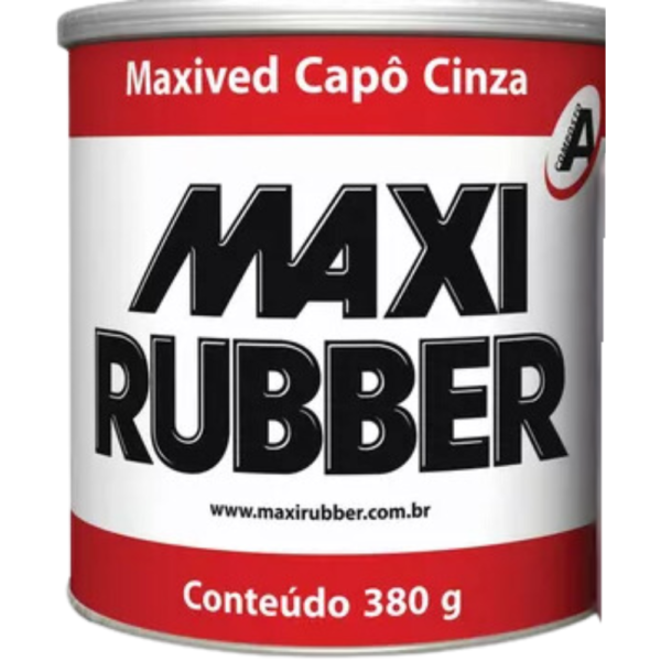 MAXI RUBBER MAXIVED CAPO CINZA 380G (CX12)