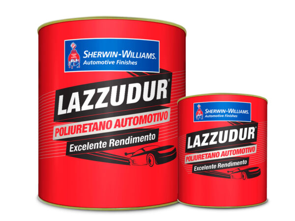LAZZURIL BASE LAZZUMIX POLIURETANO AMARELO CROMO 0.9L (CX3)