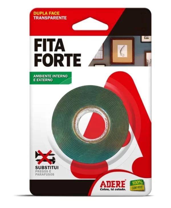 ADERE FITA DUPLA FACE TRANSP 12MMX2M (CX36)