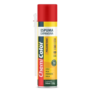 CHEMICOLOR ESPUMA PU EXPANSIVA PROTEG 0.500ML/340G (CX12)